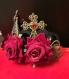 Gothic roses baroque crown