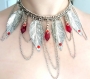 Blood baroque necklace