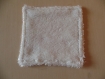 5 carrés tissu bio-papillon