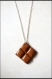 Collier chocolate