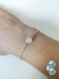 Bracelet solo quartz rose
