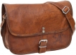 Gusti nature - sac à bandoulière en cuir mary sac en cuir femmes petit sac à main vintage marron (l)