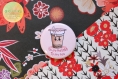 Badge fait main - bubble tea kawaii, citation amour, illustration style japonaise, thé taiwanais, bubble tea accesoire, petit cadeau 