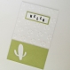 Carte minimaliste cactus 