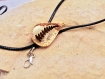 My beautiful golden flakes natural epoxy leaf pendant necklace