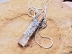 My beautiful silver flakes wooden epoxy necklace pendant different shapes round or rectangle