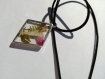 My beautiful wandering natural dried flower epoxy resin necklace pendant jewel pink