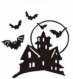 Découpe scrapbooking maison hantée halloween, chauve souris, halloween, embellissement, décor, papier, création, die cut
