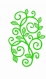 Découpe scrapbooking arabesque feuilles,  fleurs, nature, jardin, foret, embellissement, décor, album, faire part, die cut