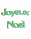 Découpe scrapbooking mot joyeux noel, alphabet, lettre, écriture, papier embellissement, die cut
