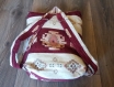 Sac à dos artisanale, sac à dos arménien, sac ethnique, sac à dos de tapis, la roue de l'eternité
