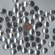 Pc11 *** 50 pierres à coudre à facettes acrylique rondes 12mm - transparent