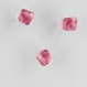 6301 6 r *** 8 perles swarovski toupies pendantes réf. 6301 6 mm rose