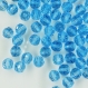 5000 7 aq *** 8 perles cristal swarovski rondes réf. 5000 7mm aquamarine