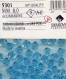 T8 5301 aq  *** 8 toupies cristal swarovski réf. 5301 8mm aquamarine