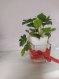 Mini pot plante verte artificielle