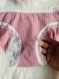 Lot de 3 culottes menstruelles lavable femme , culottes menstruelles écologique , culottes dentelle , lingerie femme , lingerie sexy