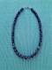 Collier perles améthyste naturelle 46 cm