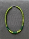 Collier 43 cm+6 cm possible perles jade n