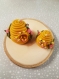 Miniature crèche de noël - ruches
