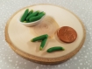 Miniature crèche de noël - légumes