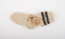 Chaussettes tricotées à la main 100% laine naturelle enfant 3 à 5 ans