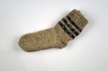 Chaussettes tricotées à la main 100% laine naturelle pour homme taille 40-42