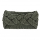 Bandeaux femme ou ados en laine acrylique - torsade centrale - 