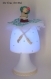 Lampe enfant fée princesse,lampe veilleuse enfant,fait main,décoration chambre d'enfant,artisanale