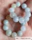 Perle - aigue-marine - 10 perles 6mm