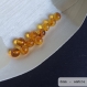 Perle - ambre - 1 perle 8mm