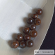 Perle - bronzite - 10 perles 8mm