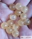 Perle - calcite - 10 perles 8mm
