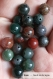 Perle - héliotrope - 10 perles 8mm