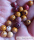 Perle - jaspe mookaite - 40 perles 6mm