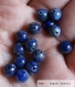 Perle - lapis-lazuli - 40 perles 6mm
