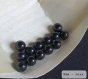 Perle - onyx - 10 perles 8mm