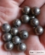 Perle - pyrite - 40 perles 8mm