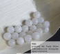 Perle - péristérite (labradorite blanche ou pierre de lune blanche)  - 10 perles 8mm