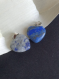 Pendentif cœur  - lapis-lazuli