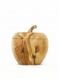A candy apple made with olive wood