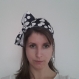 Foulard bandeau femme head band noel anniversaire fete des mères - echarpe fichu - chech snood - esprit chic à nouer selon votre convenance