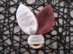 Kit de couture prêt à coudre doudou + anneau dentition plat à nouer avec ses oreilles prêt à coudre diy bébé cadeau noel, naissance