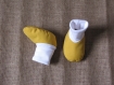 Chaussons - chaussettes portage réversible souples slippers - jambière pour bébé, enfants de la naissance à la taille 23 cadeau anniversaire