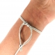 Bracelet cordon coeur - yejidé