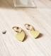 Petites boucles d'oreilles anneaux cœurs en acier inoxydable dorés ou argentés qualités plaqué or cadeau pour femme et fille