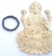 Bracelet perles pierres minérales naturelles 8mm hématite ancrage, protéger et équilibrer le corps et l’esprit bijou artisanal fait main