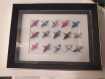 Cadre vitrine origami