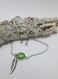 Bracelet cristal vert d'eau
