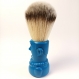 Scared-buddy, brosse Ø26 mm, finition peur bleue, vernis satiné